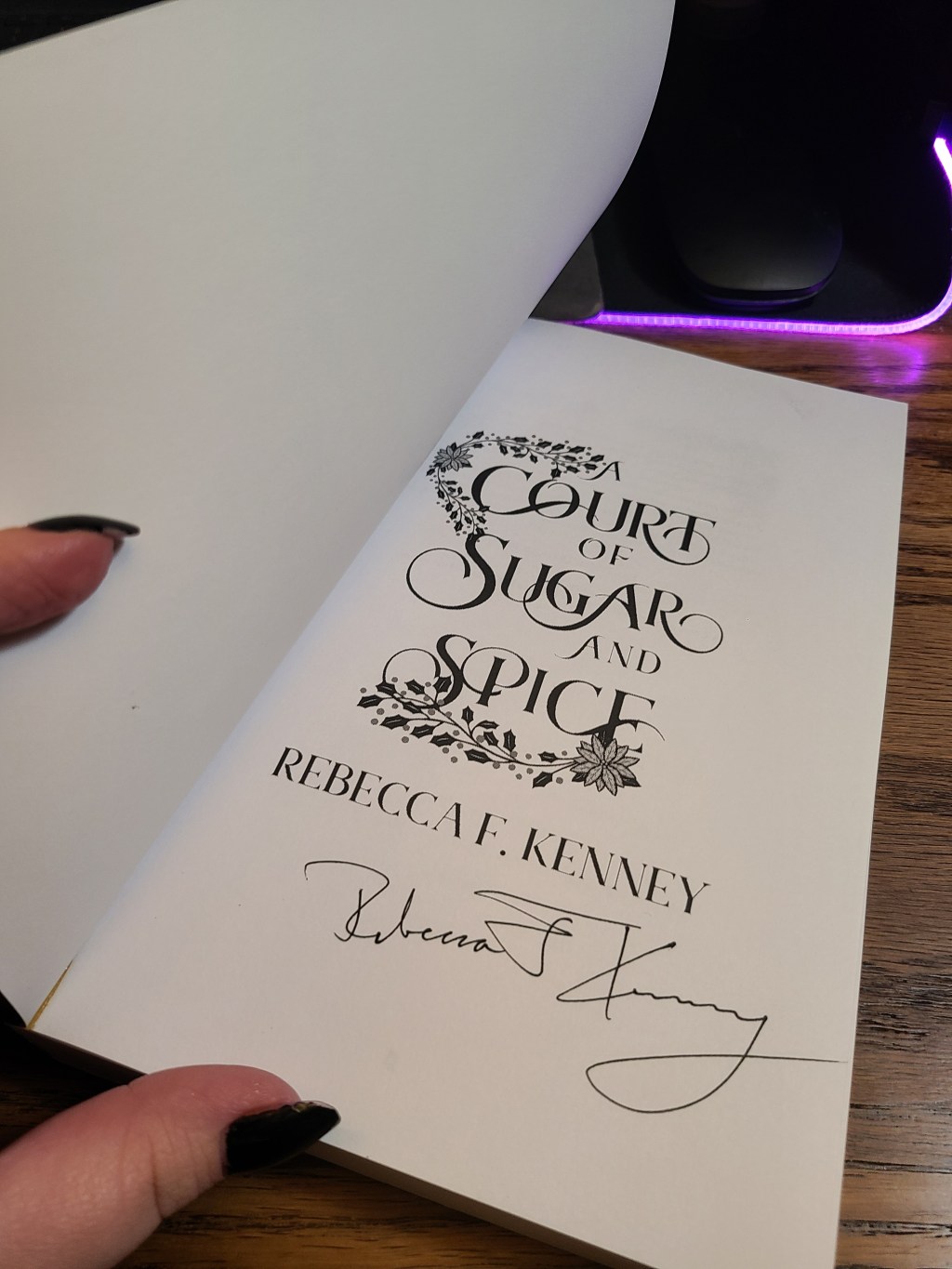 Book Mail! (A Court of Sugar and Spice, by Rebecca F.&nbsp;Kenney)