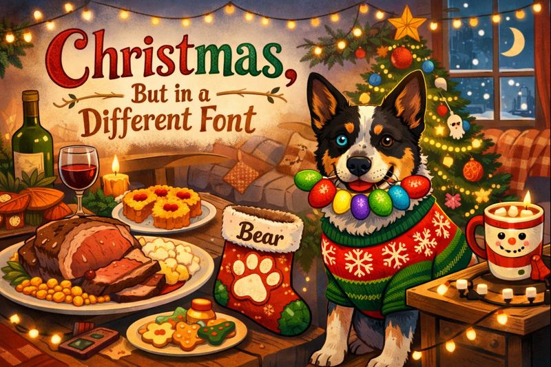 Christmas, But in a Different&nbsp;Font