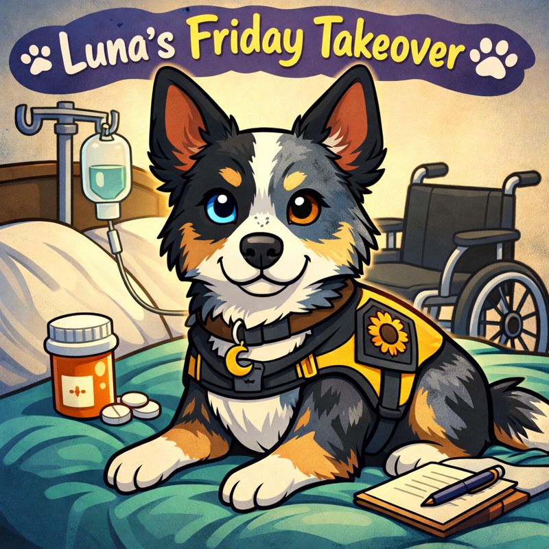 🐾✨ Luna’s Friday Takeover&nbsp;✨🐾