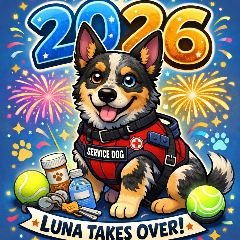 🎆 Luna Takeover™: Bed Jail, Big Feelings, and 2026&nbsp;Goals