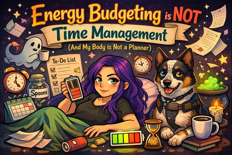 Energy Budgeting Is Not Time Management (And My Body Is Not a&nbsp;Planner)