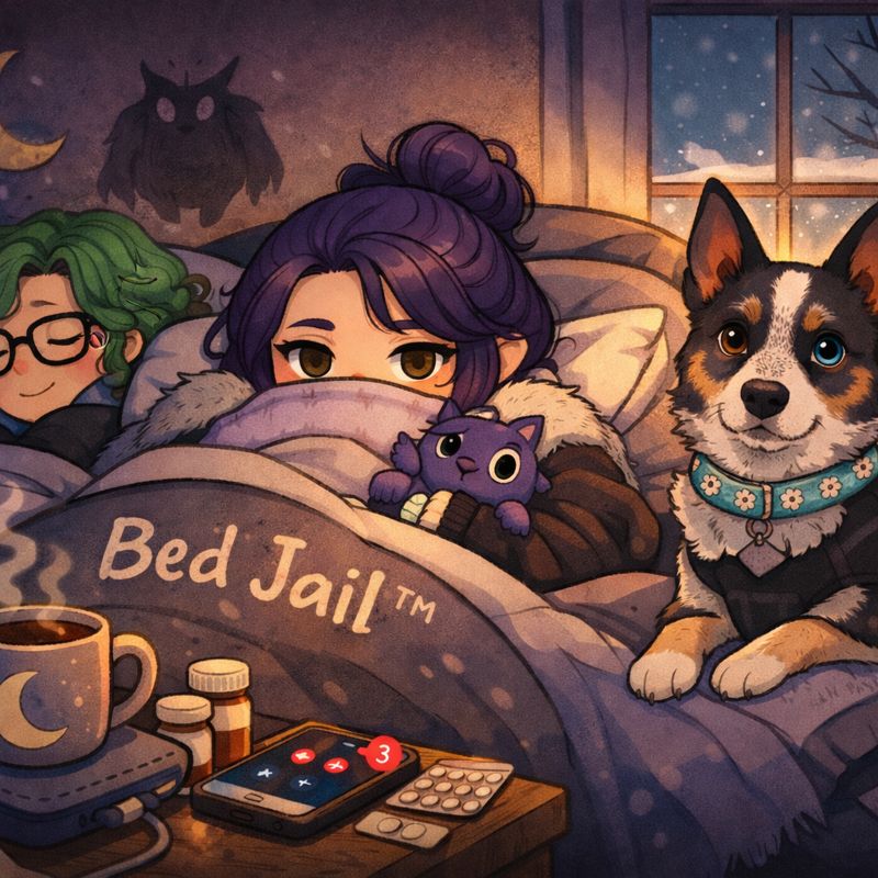 A Saturday Weekly Health Update: Bed Jail™, Bad Weeks, and Small&nbsp;Mercies