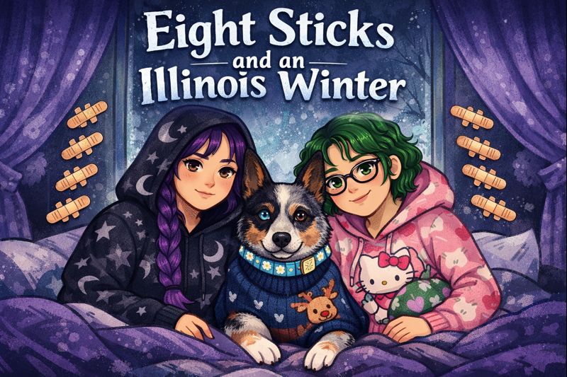 Eight Sticks and an Illinois&nbsp;Winter
