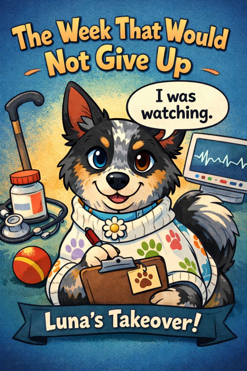 The Week That Would Not Give Up: Luna’s Takeover&nbsp;🐾