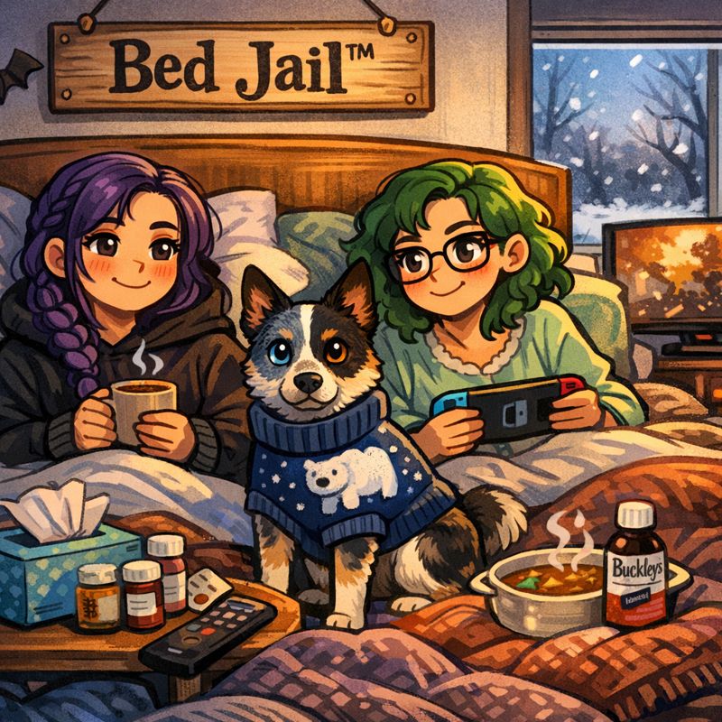 A Week Inside Bed Jail™ (Or: The Work You Don’t&nbsp;See)