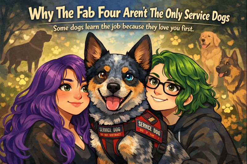 Why The Fab Four Aren’t The Only Service&nbsp;Dogs