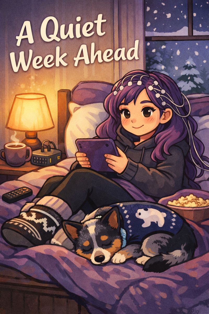A Quiet Week Ahead (and Why I Might Be a Little MIA)&nbsp;💜