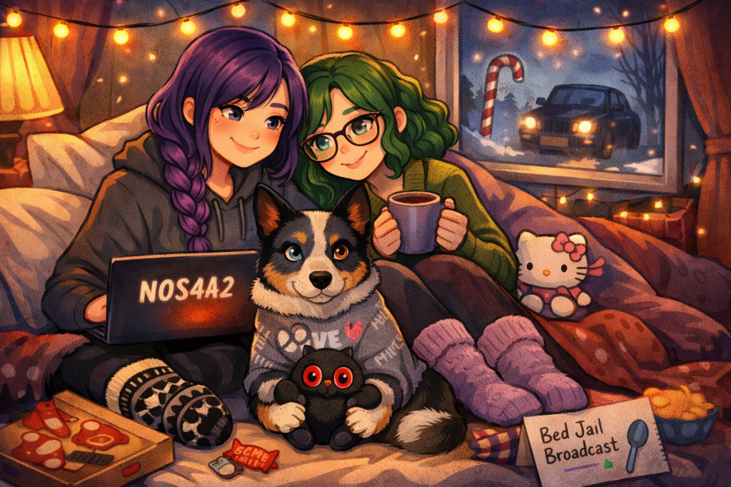 🛌📡 BED JAIL BROADCAST: NOS4A2 — Christmasland is Not a Safe Place to Be a&nbsp;Child