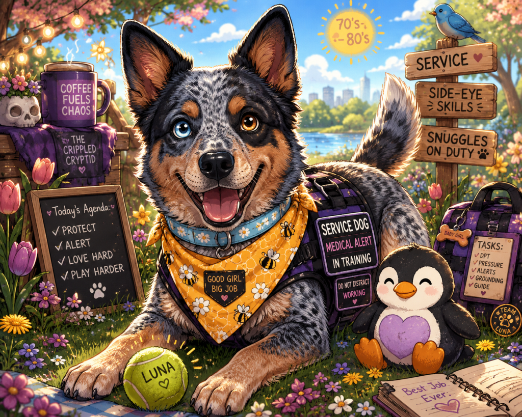 Saturday Health Update | Welcome to Luna’s Adoptiversary Week