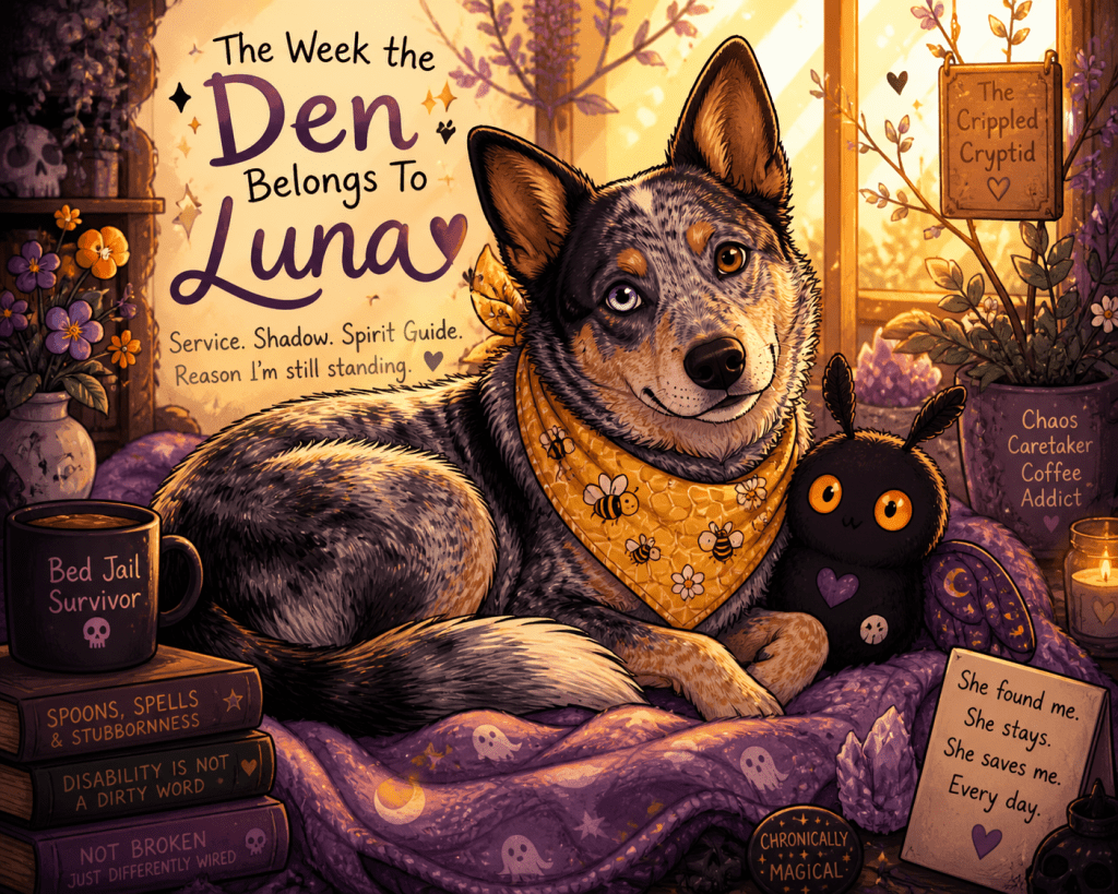 Wyrm Workbench: The Week the Den Belongs to Luna