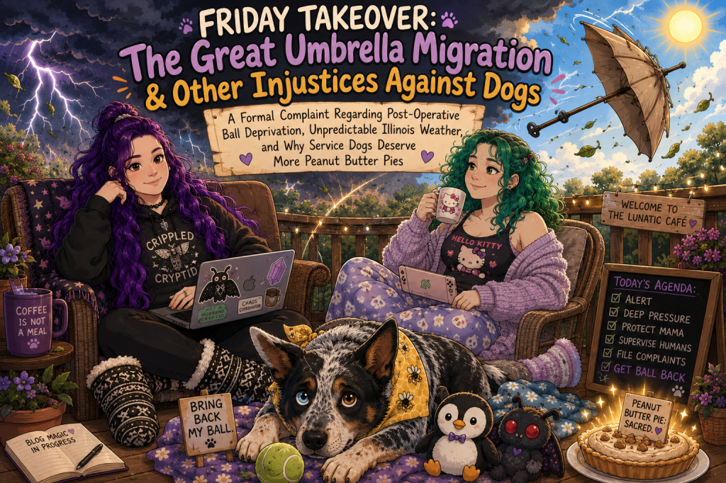 🐾 Friday Takeover: The Great Umbrella Migration & Other Injustices Against&nbsp;Dogs